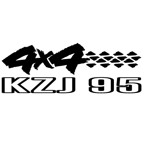 Sticker 4x4 KZJ 95